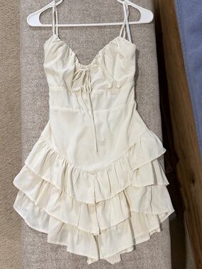 Cream dress